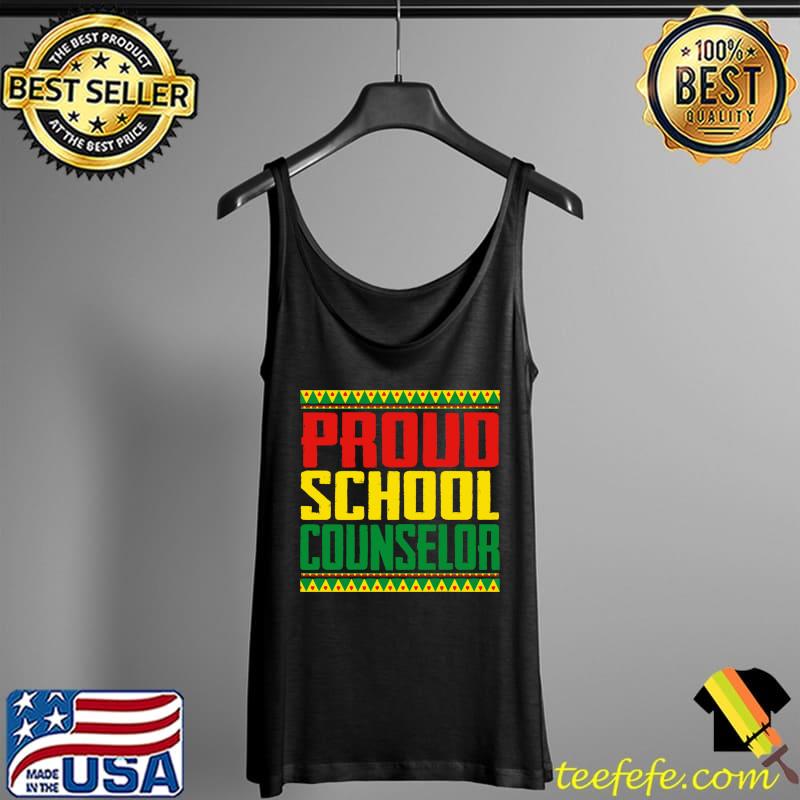 Awesome Proud School Counselor Tee Powerful History Month Pride T-Shirt Tank Top Awesome Proud School Counselor Tee Powerful History Month Pride T-Shirt Tank Top
