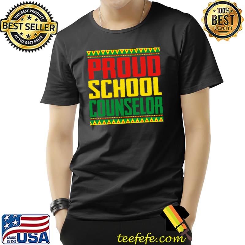 Awesome Proud School Counselor Tee Powerful History Month Pride T-Shirt Unisex Awesome Proud School Counselor Tee Powerful History Month Pride T-Shirt Unisex