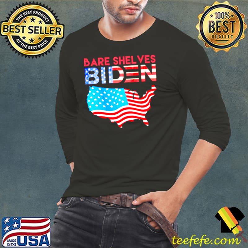 Bare Shelves Biden Long Sleeve Tee Bare Shelves Biden Long Sleeve Tee