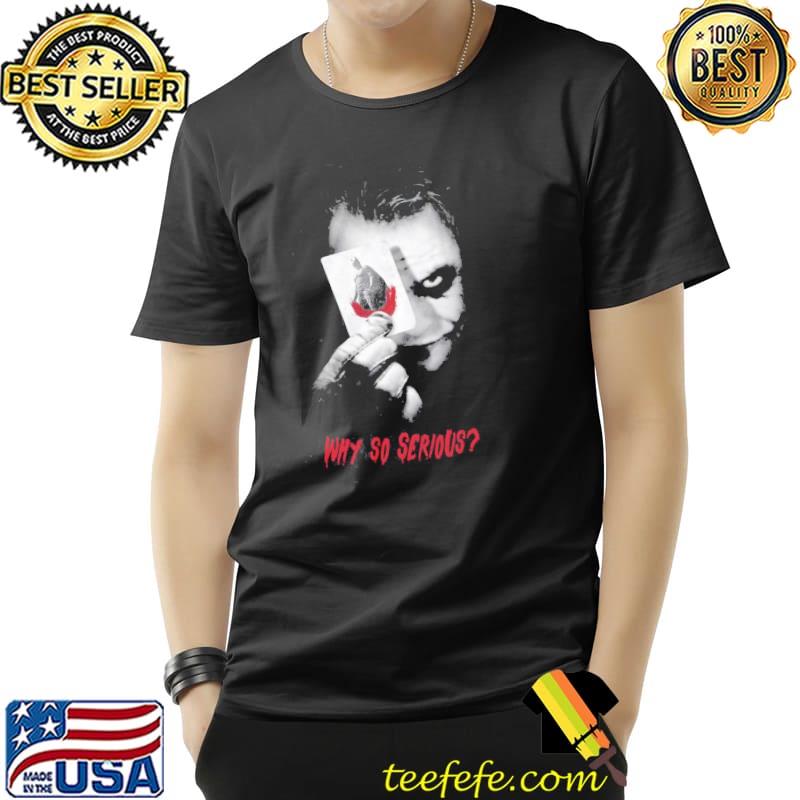 Batman The Dark Knight Why So Serious Unisex T-Shirt Unisex Batman The Dark Knight Why So Serious Unisex T-Shirt Unisex