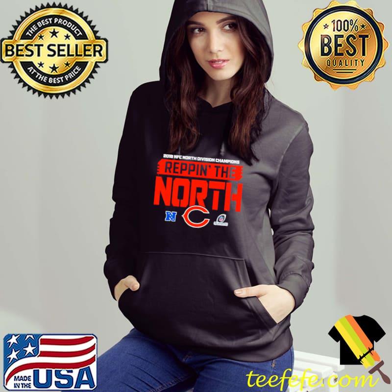 Chicago Bears 2018 NFC North Division Champions Reppin' shirt, hoodie