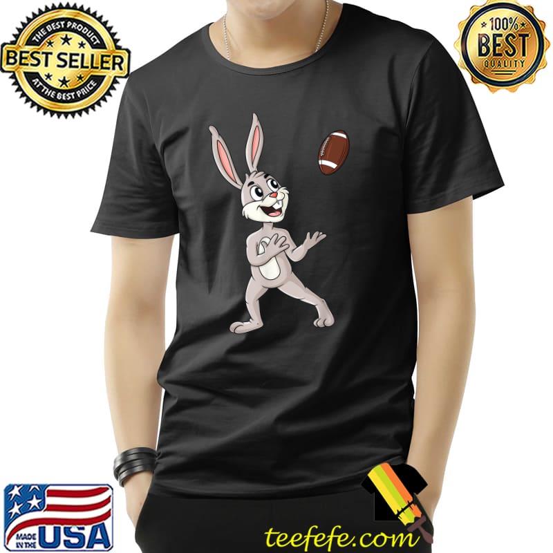 Best Easter Day Rabbit Catching A Football Funny Boys Girls Kids T-Shirt Unisex Best Easter Day Rabbit Catching A Football Funny Boys Girls Kids T-Shirt Unisex