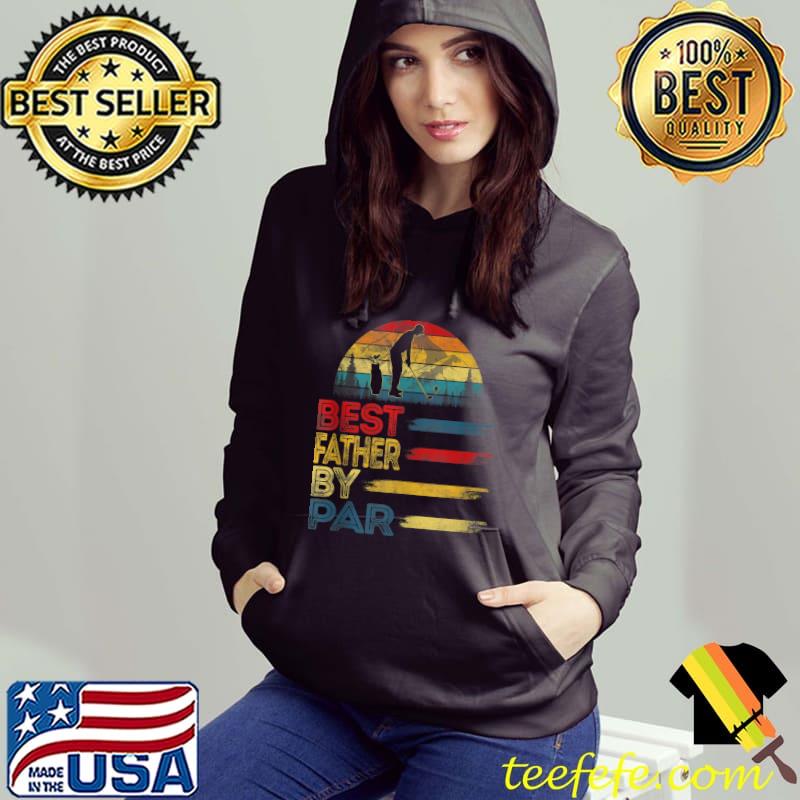 Best Father By Par Funny Christmas Father's Day Golf Golfer T-shirt