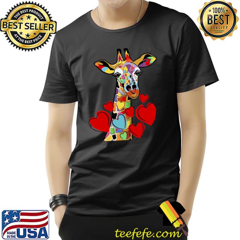 Best Giraffe Valentine's Day Gift for Giraffe Lovers T- Unisex Best Giraffe Valentine's Day Gift for Giraffe Lovers T- Unisex