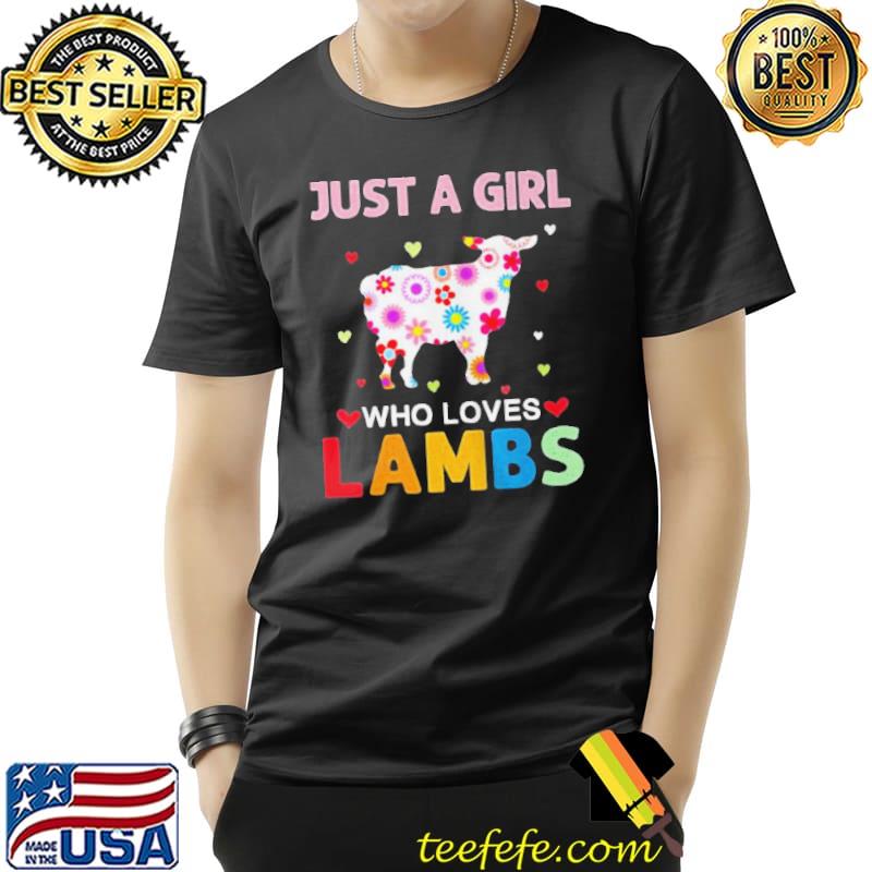 Best Lambs lover just a girl who loves lambs daisy flower Unisex Best Lambs lover just a girl who loves lambs daisy flower Unisex