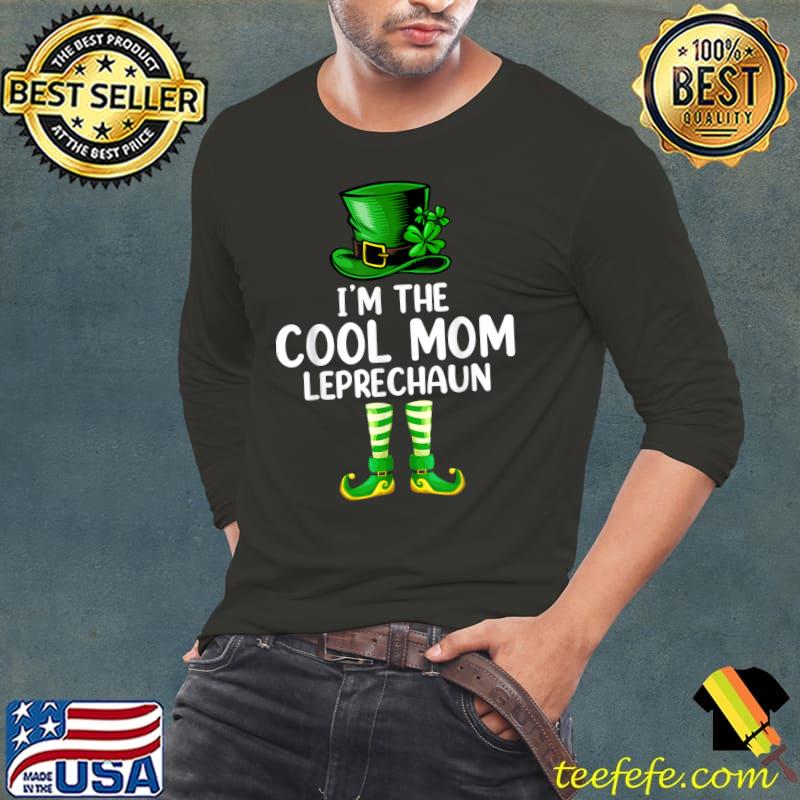 Best Matching Family I'm The Cool-Mom Leprechaun St Patrick's Day T-Shirt Long Sleeve Tee Best Matching Family I'm The Cool-Mom Leprechaun St Patrick's Day T-Shirt Long Sleeve Tee