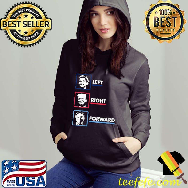Best Warren Left Trump Right Yang 2020 Forward T-shirt