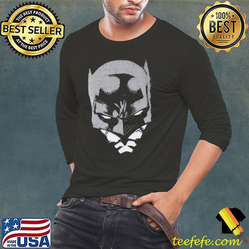 Dc Comics Batman Lines Unisex T-Shirt Long Sleeve Tee Dc Comics Batman Lines Unisex T-Shirt Long Sleeve Tee