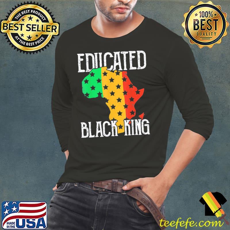 Educated Black King. I’m Black History T-Shirt Long Sleeve Tee Educated Black King. I’m Black History T-Shirt Long Sleeve Tee