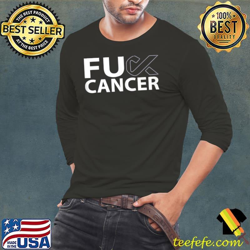 Fuck Lung Cancer F U FU Gray Grey Ribbon Cancer Awareness T-Shirt Long Sleeve Tee Fuck Lung Cancer F U FU Gray Grey Ribbon Cancer Awareness T-Shirt Long Sleeve Tee