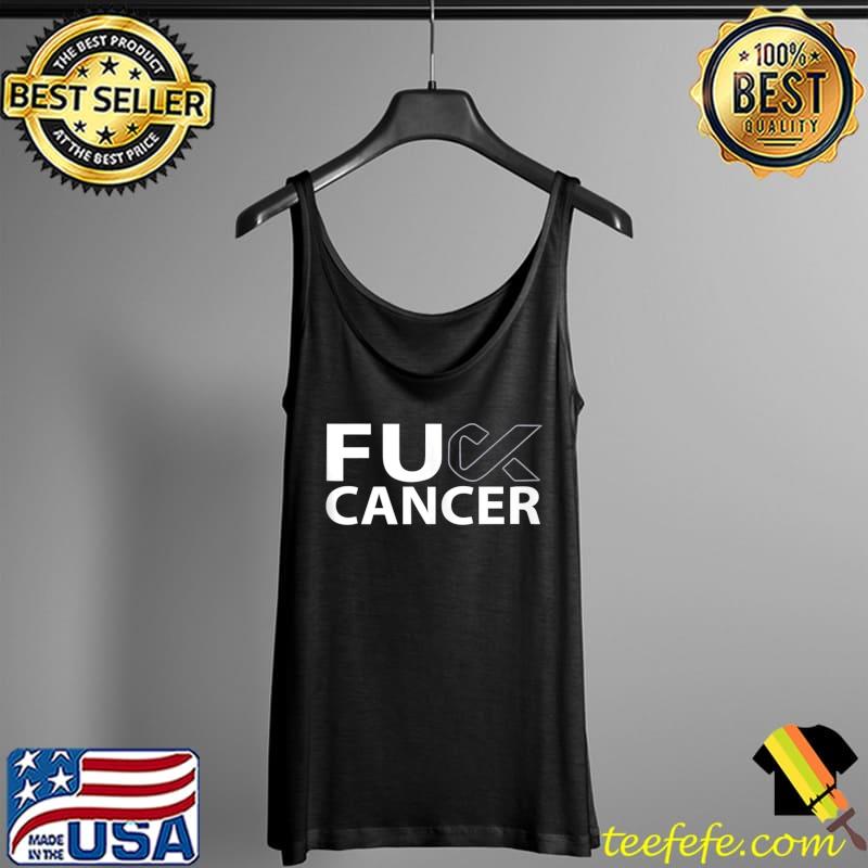 Fuck Lung Cancer F U FU Gray Grey Ribbon Cancer Awareness T-Shirt Tank Top Fuck Lung Cancer F U FU Gray Grey Ribbon Cancer Awareness T-Shirt Tank Top