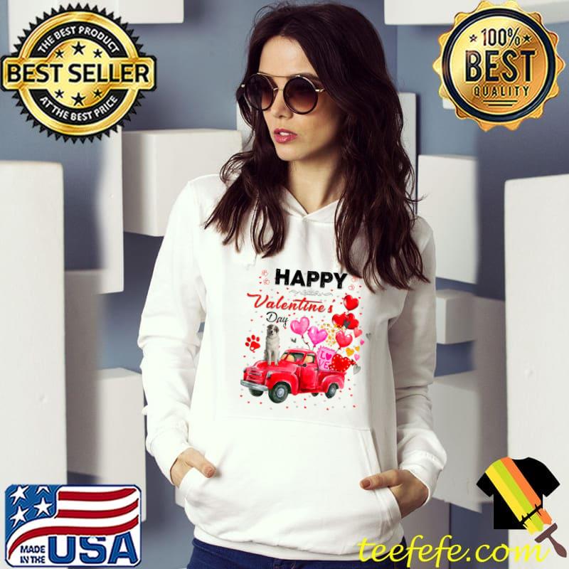 Funny Cute Truck Great Pyrenees Valentines Day Costume Boy Girl T-Shirt Funny Cute Truck Great Pyrenees Valentines Day Costume Boy Girl T-Shirt