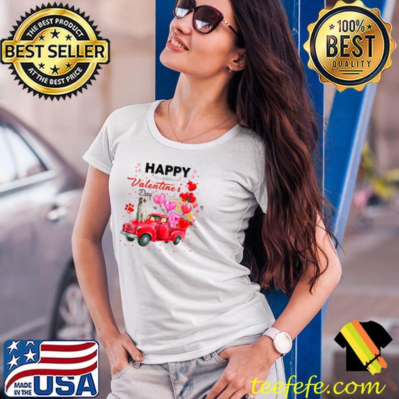 Funny Cute Truck Great Pyrenees Valentines Day Costume Boy Girl T-Shirt Ladies Tee Funny Cute Truck Great Pyrenees Valentines Day Costume Boy Girl T-Shirt Ladies Tee