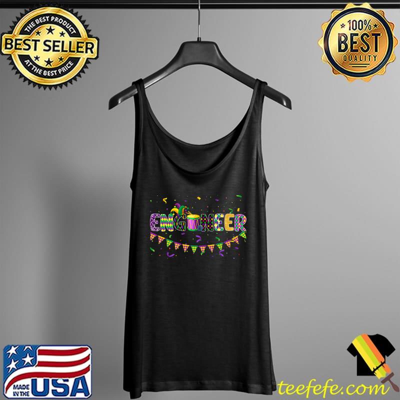 Funny Engineer Mardi Gras Leopard Party Lover Festival Costume Premium T-Shirt Tank Top Funny Engineer Mardi Gras Leopard Party Lover Festival Costume Premium T-Shirt Tank Top