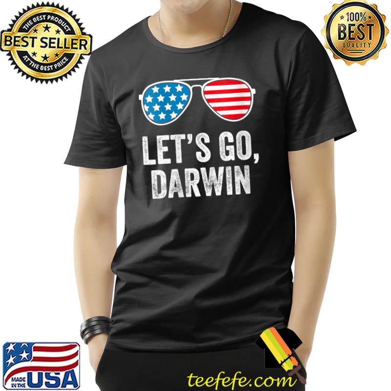 Funny Let's Go Darwin LetsGoDarwin Funny Meme Joke Humor Science T-Shirt Unisex Funny Let's Go Darwin LetsGoDarwin Funny Meme Joke Humor Science T-Shirt Unisex