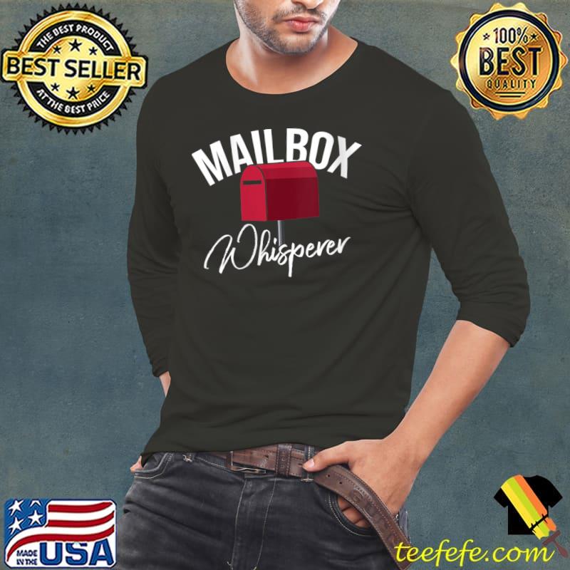 Funny Mailbox Whisperer Mailman Retired Postal Worker T- Long Sleeve Tee Funny Mailbox Whisperer Mailman Retired Postal Worker T- Long Sleeve Tee