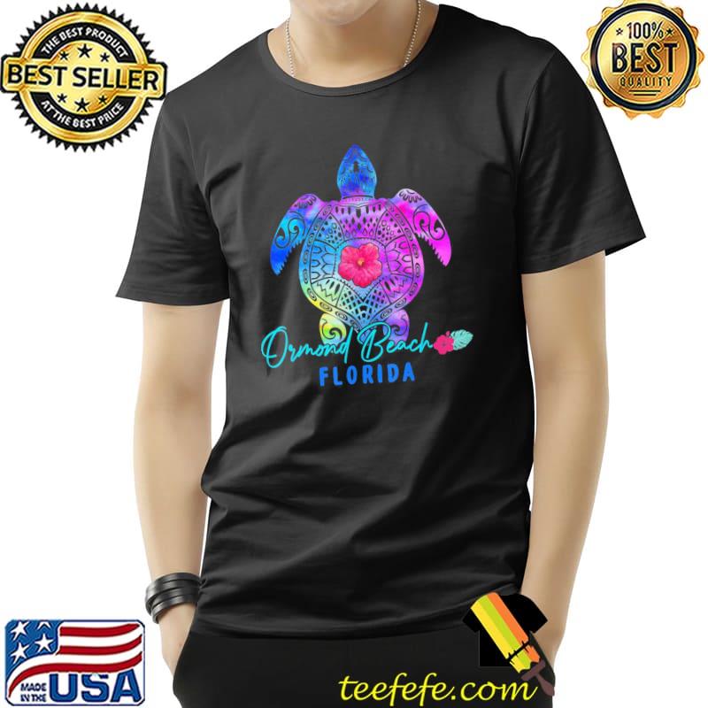 Funny Ormond Beach Florida Tie Dye Sea Turtle Vacation 2022 T-Shirt Unisex Funny Ormond Beach Florida Tie Dye Sea Turtle Vacation 2022 T-Shirt Unisex