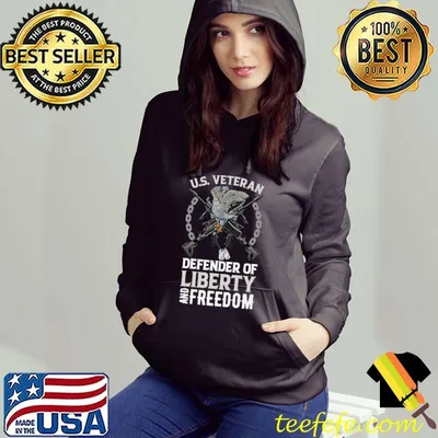 Funny US Army Veteran Defender Of Liberty And Freedom T-shirt