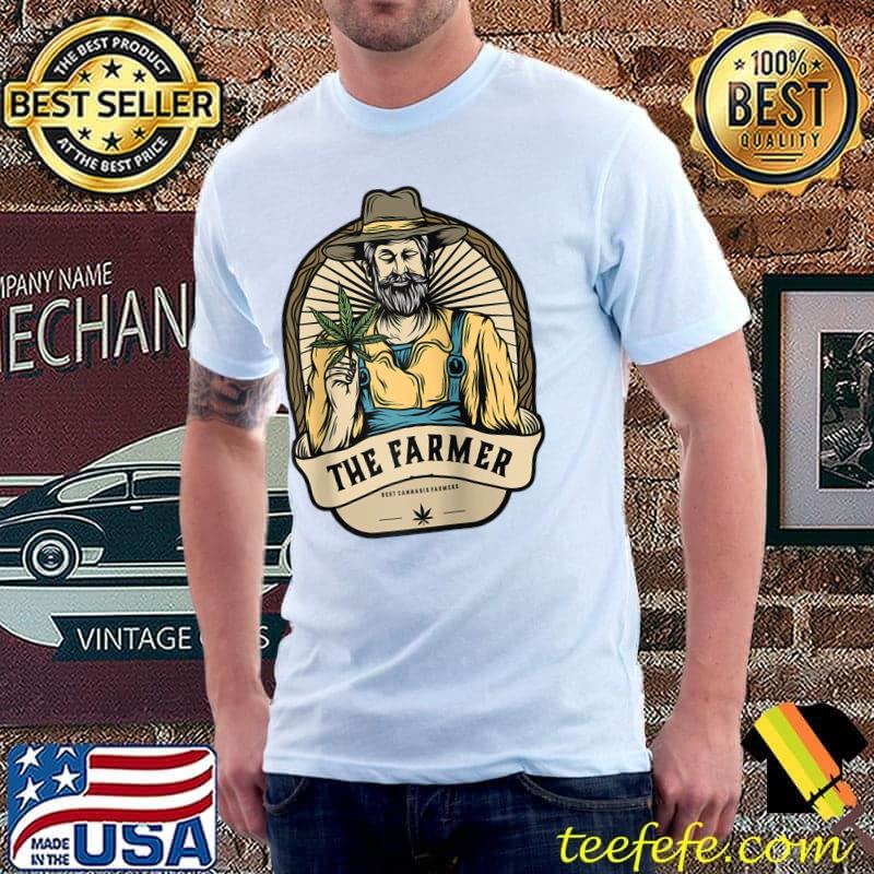 Ganja Weed Marijuana The Farmer T-Shirt Unisex Ganja Weed Marijuana The Farmer T-Shirt Unisex