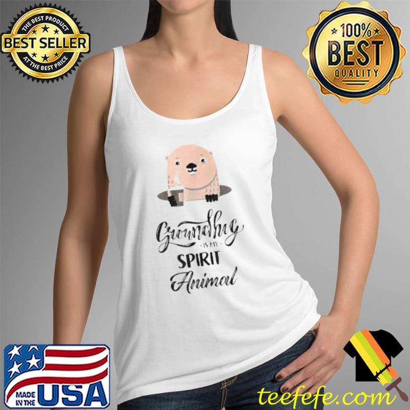 Groundhog Is My Spirit Animal Forecasting Tank Top Groundhog Is My Spirit Animal Forecasting Tank Top