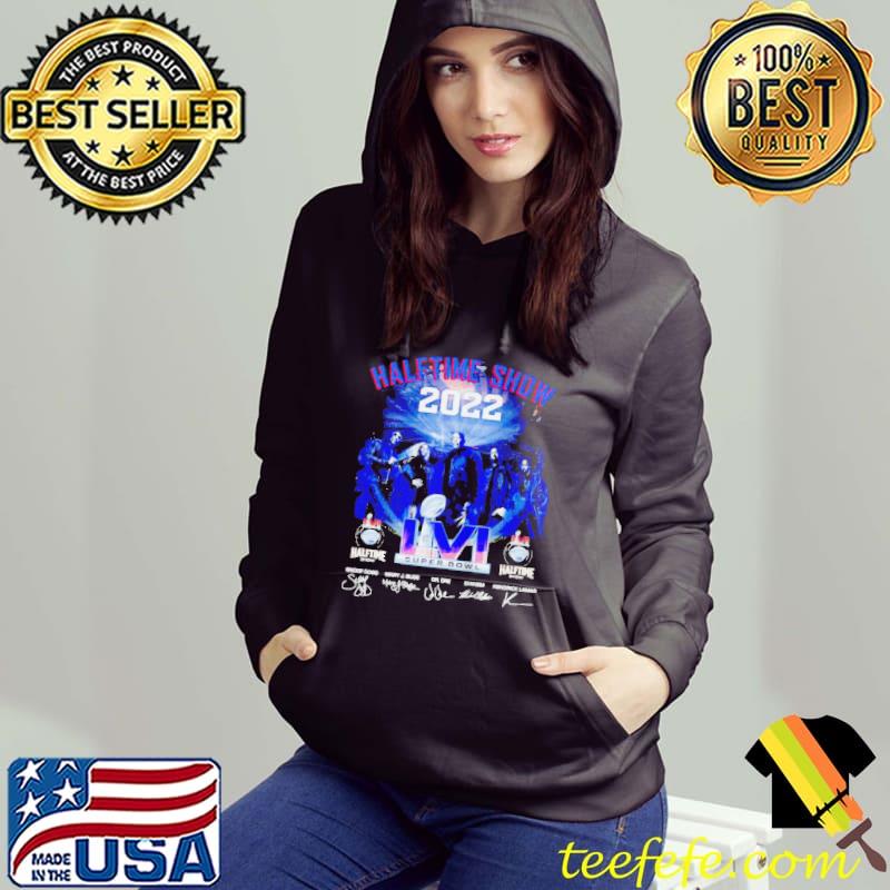 Funny halftime show 2022 super bowl LVI signatures shirt, hoodie