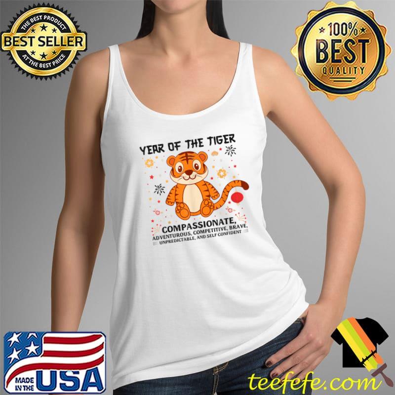 Happy New Year 2022 Year Of The Tiger Eve Party Supplies T-Shirt Tank Top Happy New Year 2022 Year Of The Tiger Eve Party Supplies T-Shirt Tank Top