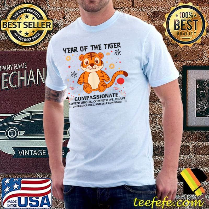 Happy New Year 2022 Year Of The Tiger Eve Party Supplies T-Shirt Unisex Happy New Year 2022 Year Of The Tiger Eve Party Supplies T-Shirt Unisex