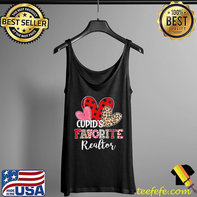 Happy Valentines Day Cupid’s Favorite Realtor Teaching Lover T-Shirt Tank Top Happy Valentines Day Cupid’s Favorite Realtor Teaching Lover T-Shirt Tank Top