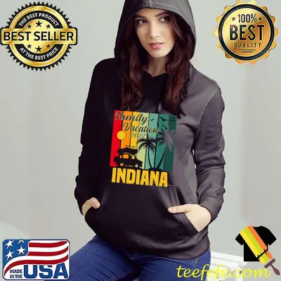 Indiana Matching Family Vacation 2022 Getaway Beach Trip Premium T-Shirt