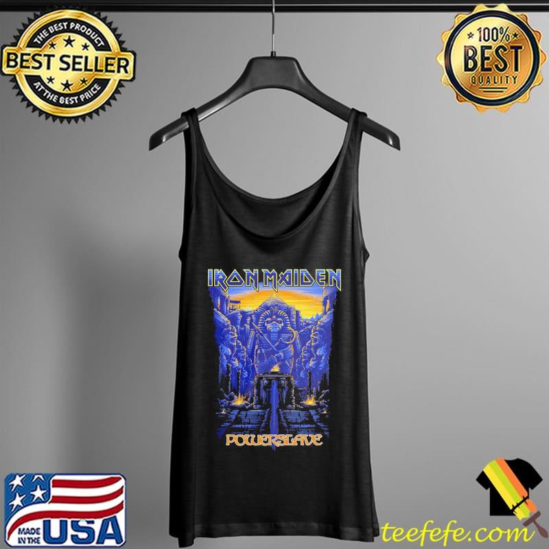 Iron Maiden Powerslave Cover Steve Harris Officially Men T-Shirt Tank Top Iron Maiden Powerslave Cover Steve Harris Officially Men T-Shirt Tank Top