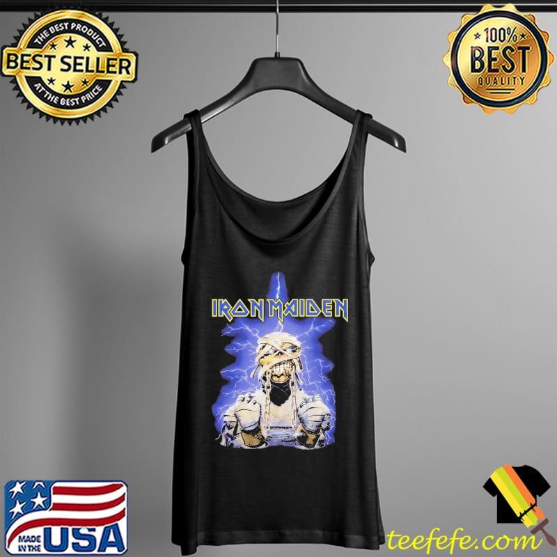 iron maiden powerslave mummy t shirt