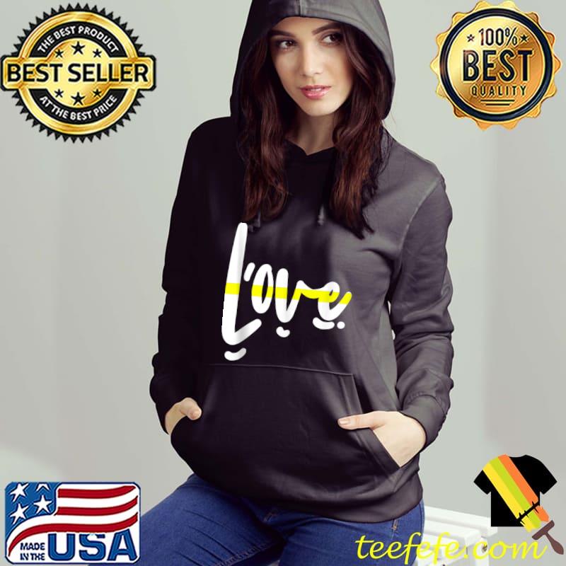 Love Dispatcher Proud Wife Girlfriend T-shirt