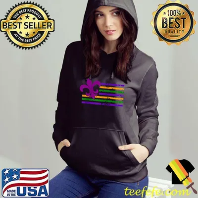 Mardi Gras Flag T-Shirt
