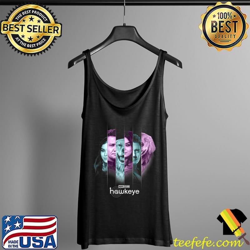 Marvel Hawkeye Group Shot Portrait Panels Premium T-Shirt Tank Top Marvel Hawkeye Group Shot Portrait Panels Premium T-Shirt Tank Top