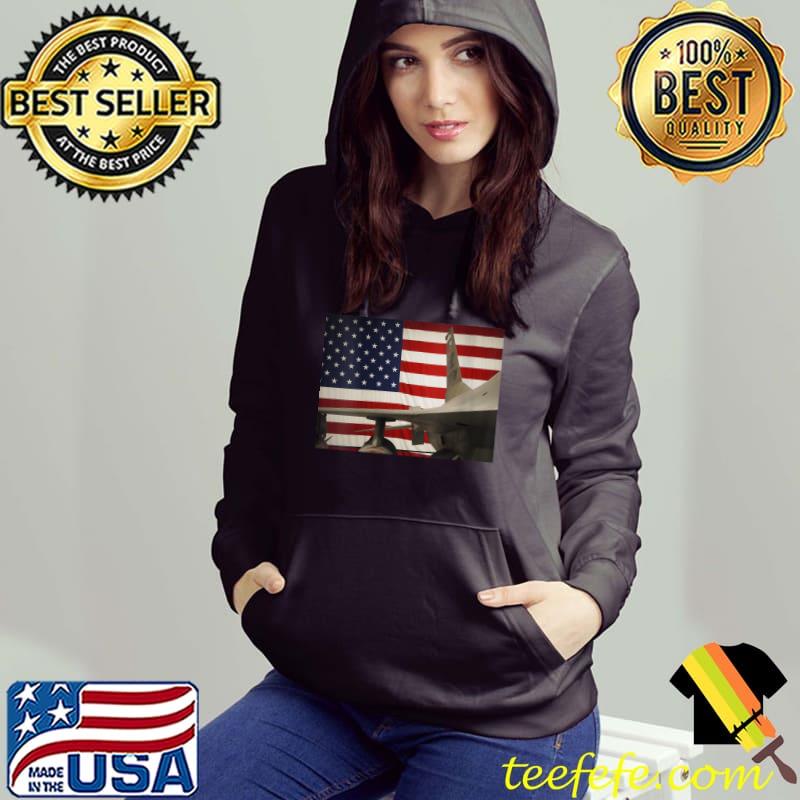 Merica American Flag Aviators Shirt Pilot Taildraggers T-Shirt