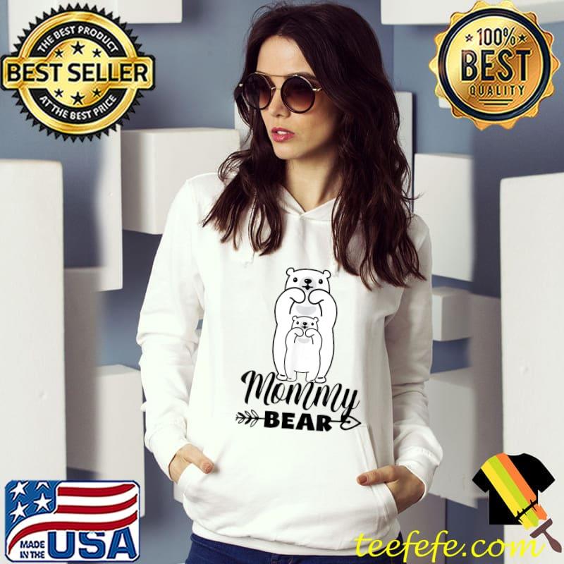 Mommy Bear Love Bear Funny Mothers day Fathers Day T-Shirt