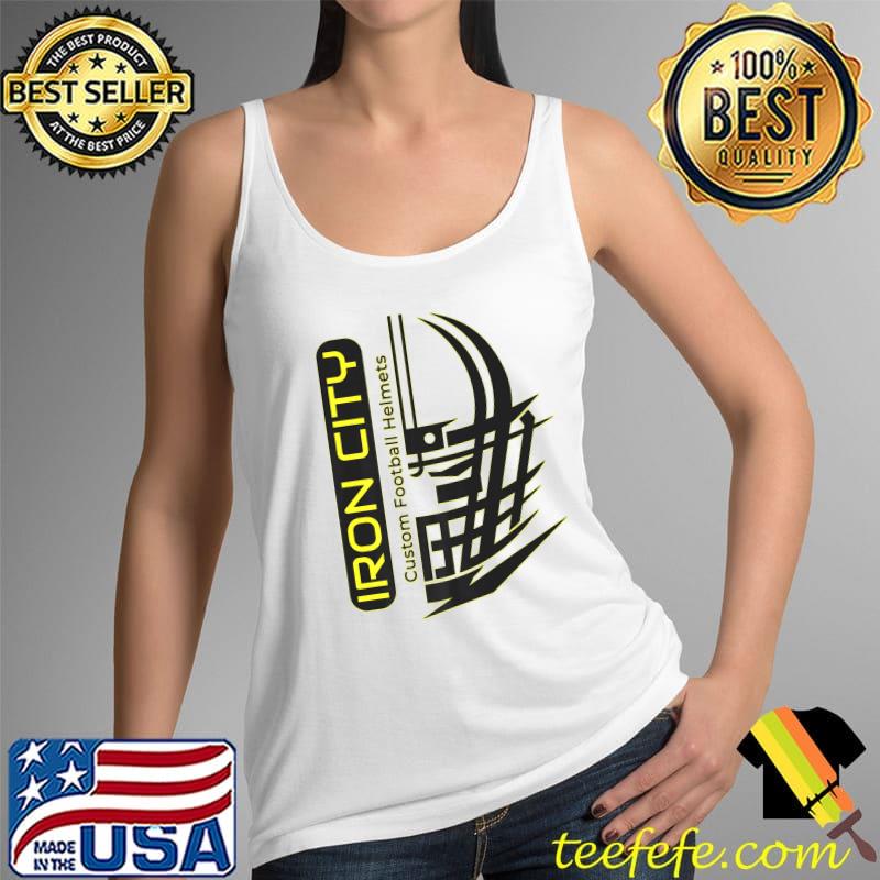 Nice Iron City Custom Football Helmet Merch Premium T-Shirt Tank Top Nice Iron City Custom Football Helmet Merch Premium T-Shirt Tank Top