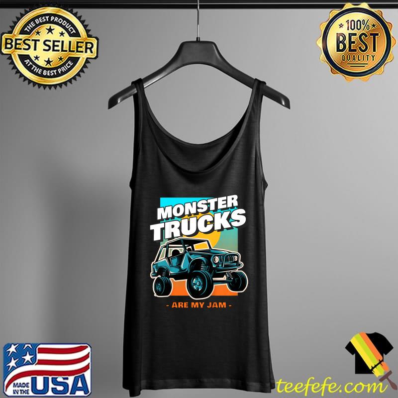 Nice Kids Cool Vintage Monster Truck - Retro Sunset - Graphic T-Shirt Tank Top Nice Kids Cool Vintage Monster Truck - Retro Sunset - Graphic T-Shirt Tank Top