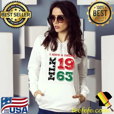 Nice Martin Luther King Day I Have A Dream Black History MLK Day T-Shirt