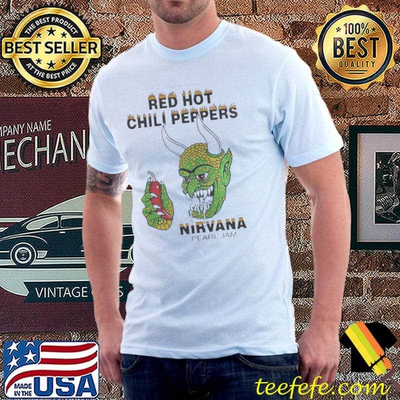Nice Red hot chilI peppers nirvana pearl jam Unisex Nice Red hot chilI peppers nirvana pearl jam Unisex