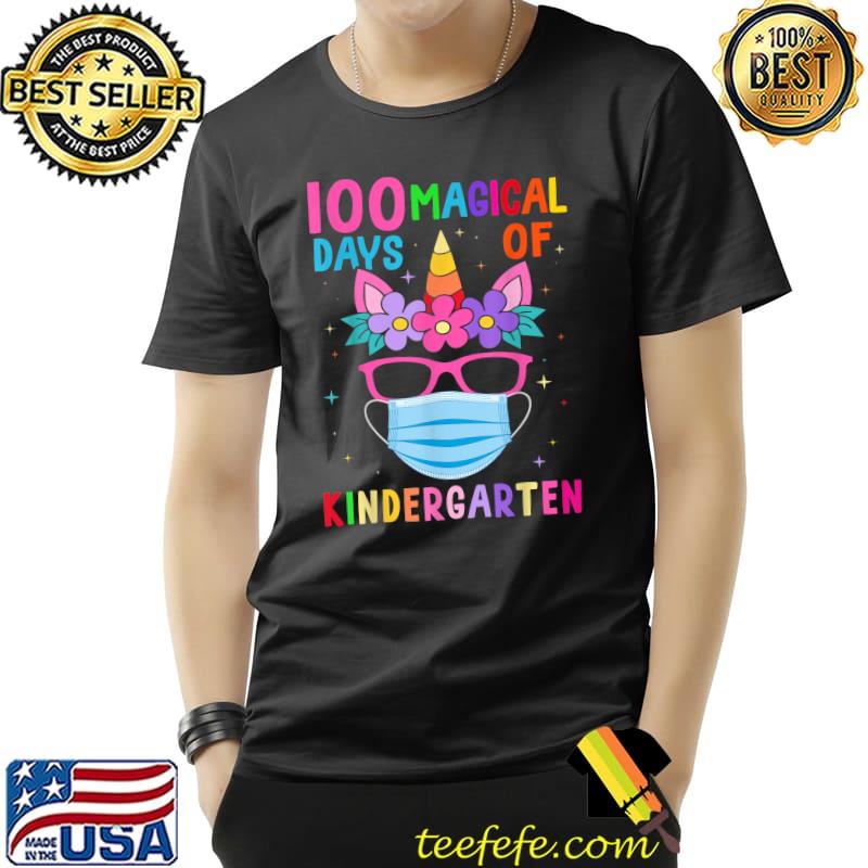 Official 100 Magical Days of Kindergarten T-Shirt Unisex Official 100 Magical Days of Kindergarten T-Shirt Unisex
