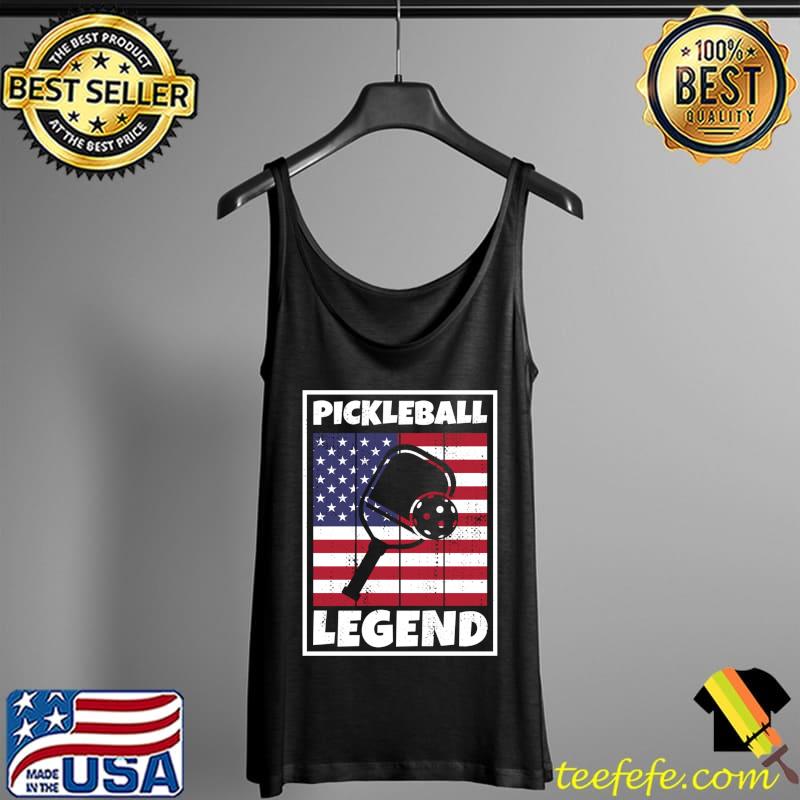 Official American Pickleball Legend Paddleball for Pickleball Player T- Tank Top Official American Pickleball Legend Paddleball for Pickleball Player T- Tank Top