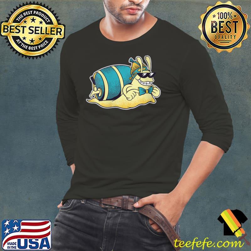 Official Beer Cool Snale T Shirt Long Sleeve Tee Official Beer Cool Snale T Shirt Long Sleeve Tee