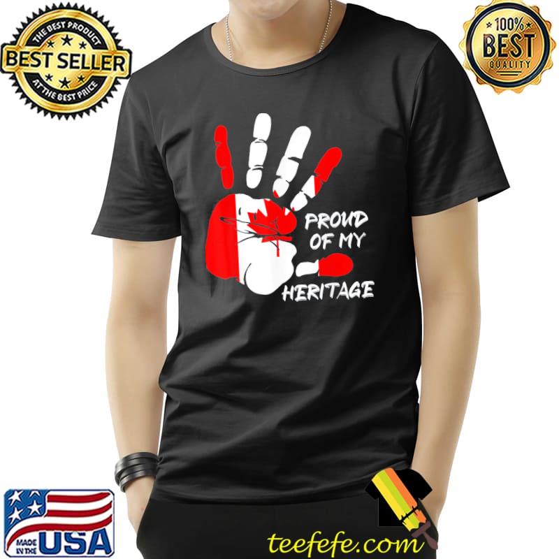 Official Canadian Flag Hand Finger Pride Heritage Canada T-Shirt Unisex Official Canadian Flag Hand Finger Pride Heritage Canada T-Shirt Unisex