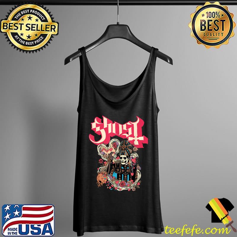 Official Ghost - Papa Hearts Valentine's Day T-Shirt Tank Top Official Ghost - Papa Hearts Valentine's Day T-Shirt Tank Top