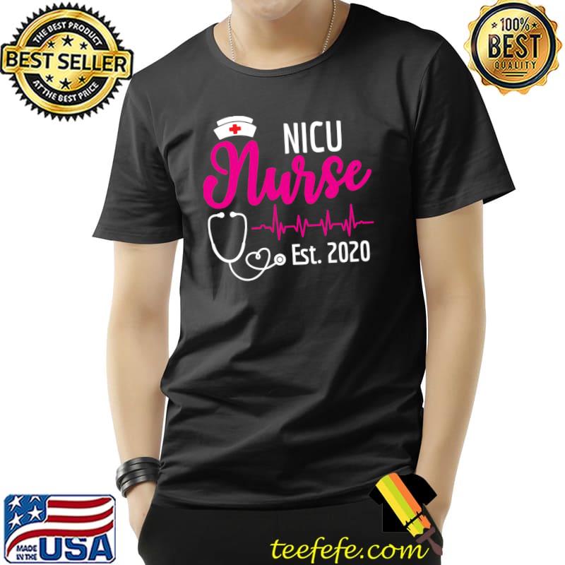 Official NICU Nurse Est 2020 New Nurses T- Unisex Official NICU Nurse Est 2020 New Nurses T- Unisex