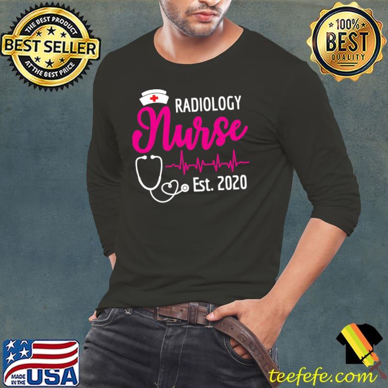 Official Radiology Nurse Est 2020 New Nurses T- Long Sleeve Tee Official Radiology Nurse Est 2020 New Nurses T- Long Sleeve Tee