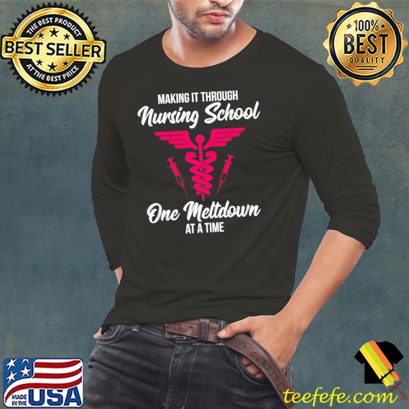Official RN Nurse School Survivor Student Cool Nursing Graduate T- Long Sleeve Tee Official RN Nurse School Survivor Student Cool Nursing Graduate T- Long Sleeve Tee