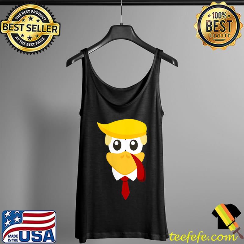 Official Turkey Face Trump Hair - Thanksgiving Costume T-Shirt Tank Top Official Turkey Face Trump Hair - Thanksgiving Costume T-Shirt Tank Top
