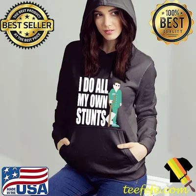Original I Do All My Own Stunts Broken Leg Funny Broken Bone Arm T-shirt